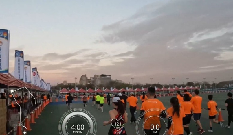 首次追上前導車，體驗總一視野(食安盃)