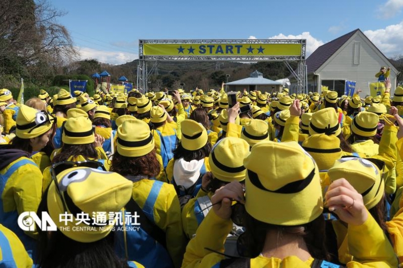 【賽事】小小兵旋風夯 日本上萬人扮裝路跑