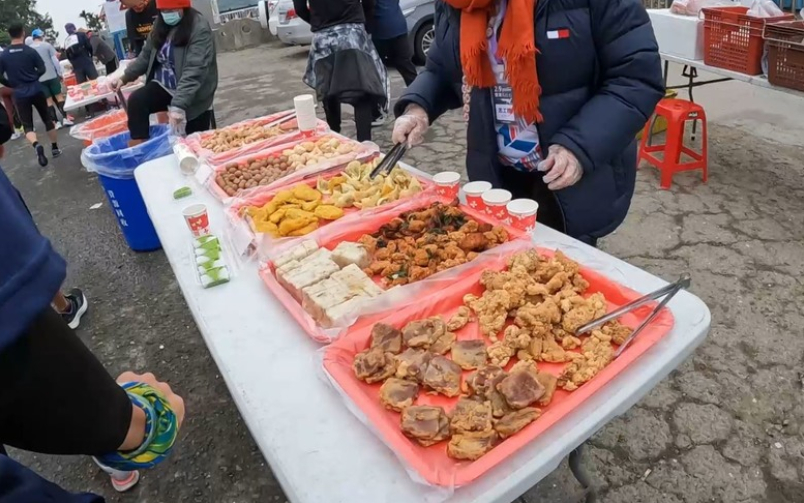 嘉義雙潭馬拉松，現煮思慕魚湯暖心暖胃