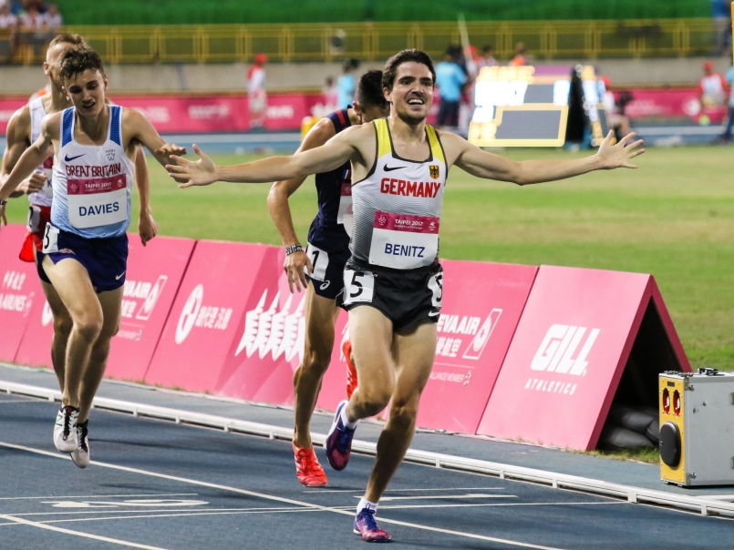 世大運 兼顧課業與訓練沒問題1500公尺德國timo Benitz 1500公尺摘金 文章 運動筆記