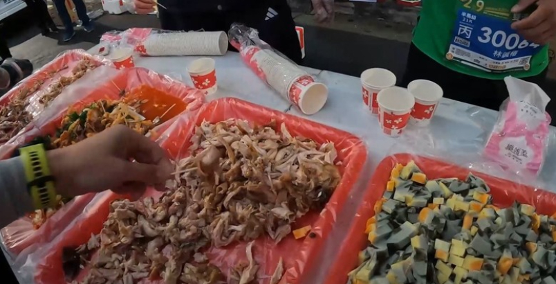 嘉義雙潭馬拉松，現煮思慕魚湯暖心暖胃