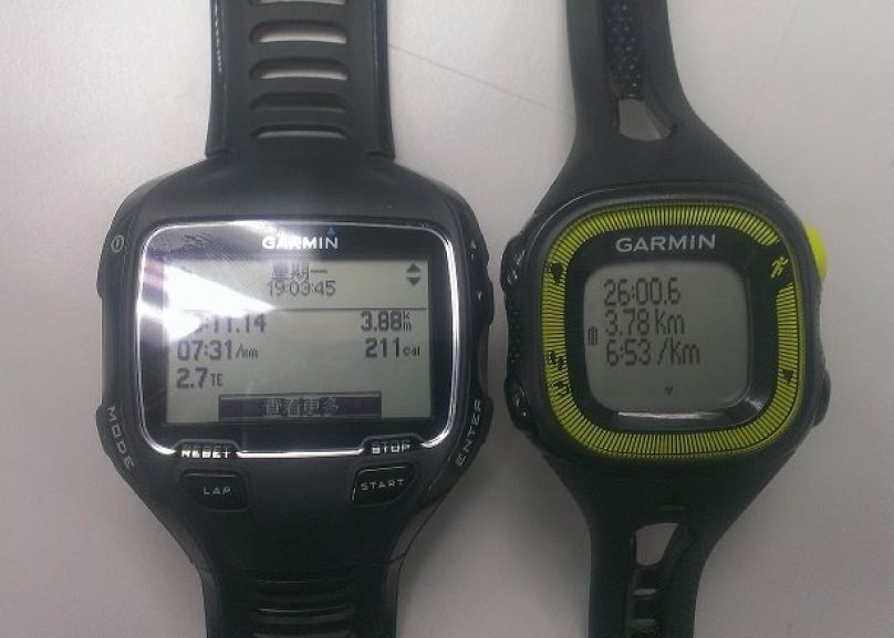 Garmin Forerunner 15跑步新手9週訓練計劃—參賽者Joy Tseng