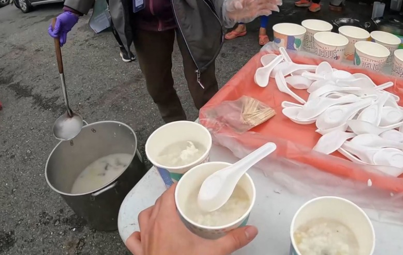 嘉義雙潭馬拉松，現煮思慕魚湯暖心暖胃