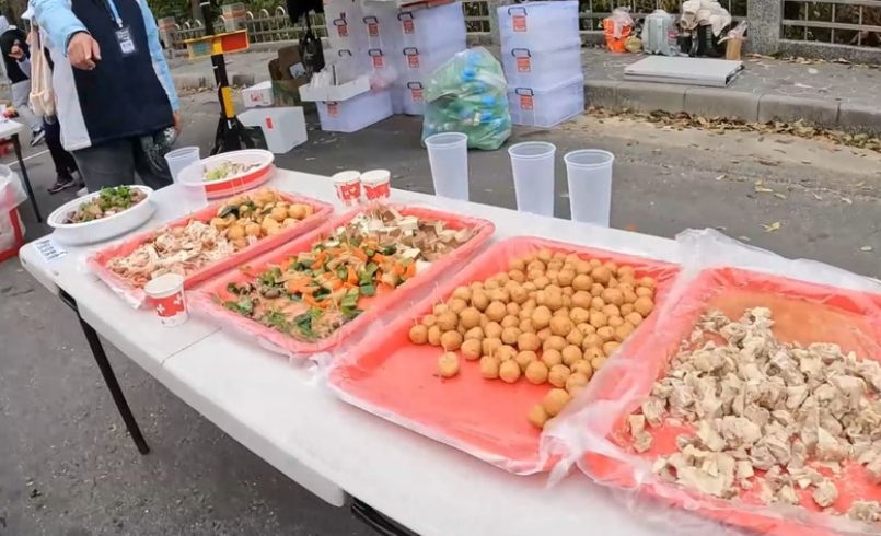 嘉義雙潭馬拉松，現煮思慕魚湯暖心暖胃