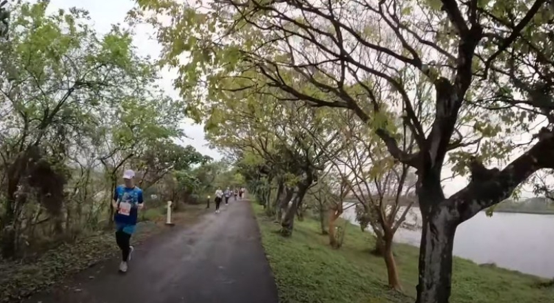 說到做到真男人，冬山河超級馬拉松100KM！！！