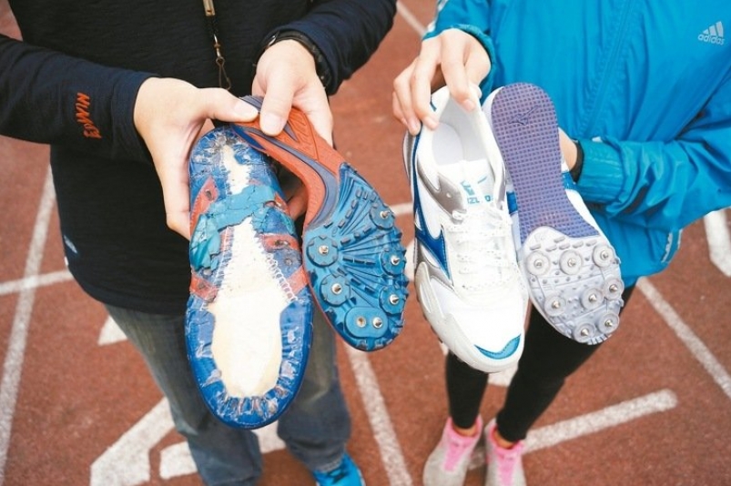 【新聞】獅子會贈新鞋 小6飛毛腿奪金