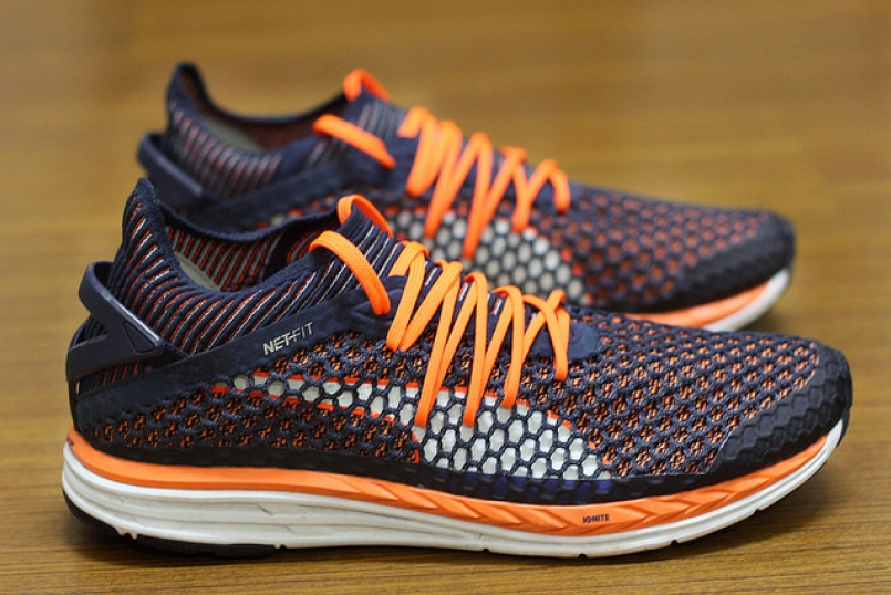 【评测】鞋带绑法随你所想 puma speed ignite netfit