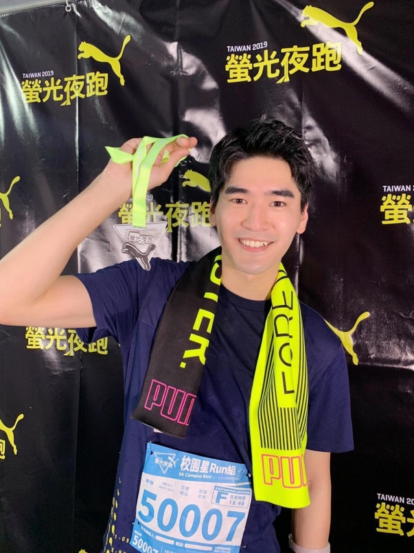 【賽事】涂善存帶傷上陣跑 5K 炫風奔拿第一