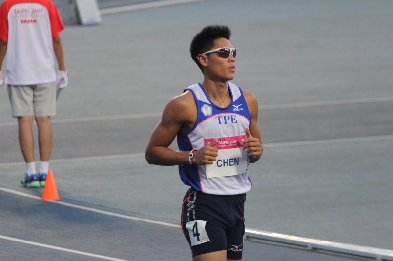 【世大运】8/25 田径赛报 陈杰400公尺跨栏晋级