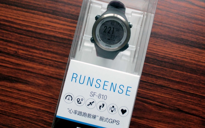 Epson Runsense 心率感測+GPS 開箱文 - Fish