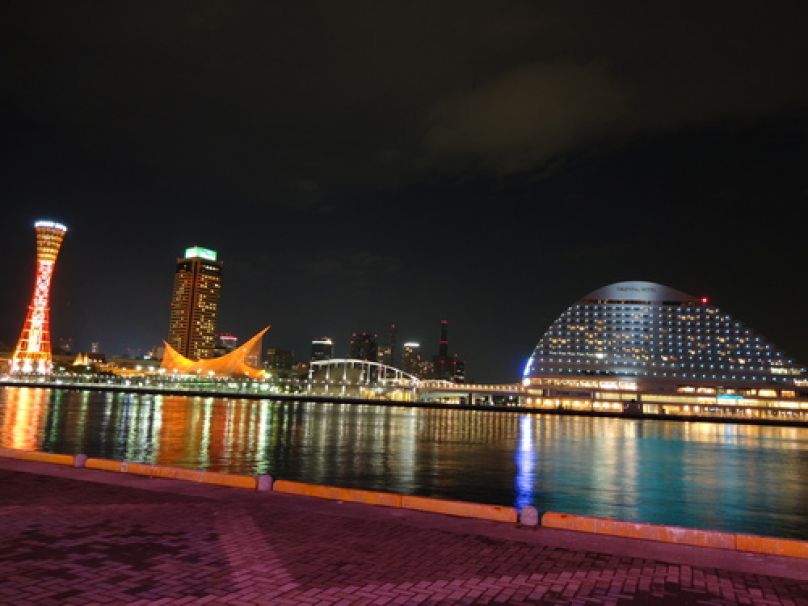 神戸馬拉松 和式街景 異國風情