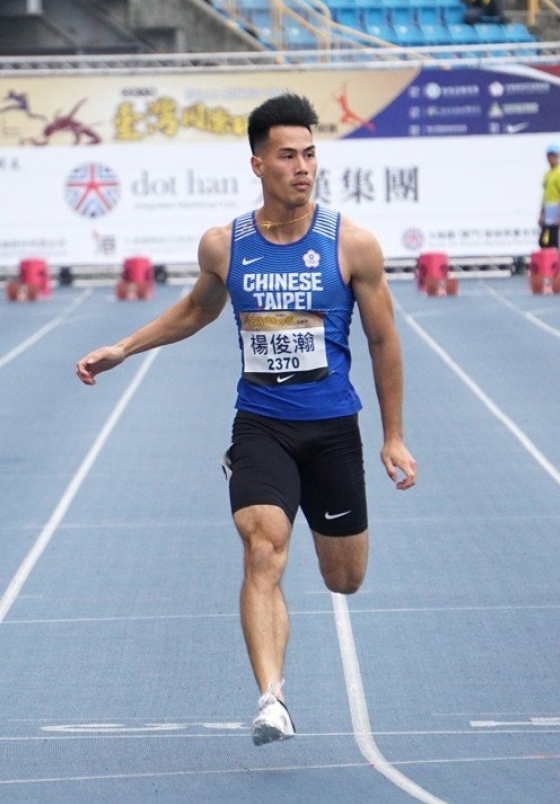 【台灣田徑賽】楊俊瀚10秒21晉級 創個人本季最佳