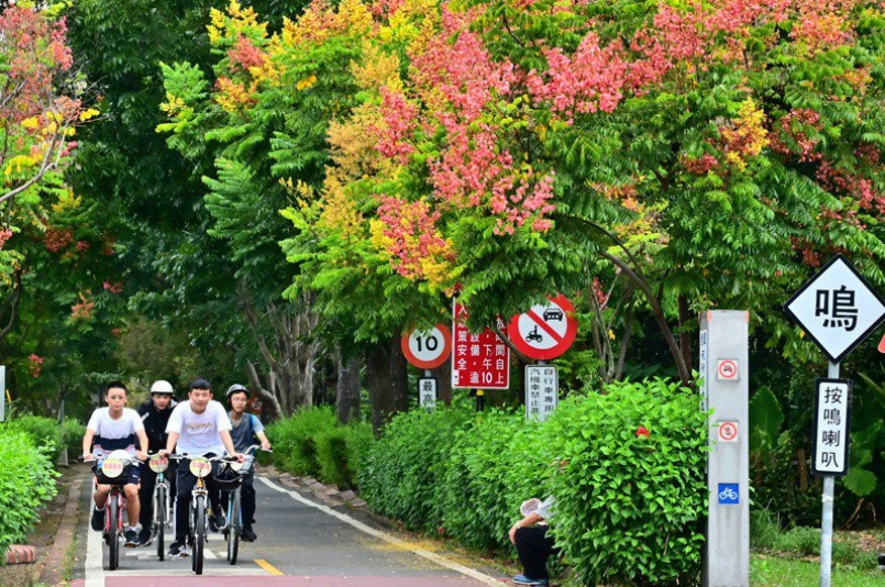 台中東豐自行車綠廊是全國知名自行車道。圖／台中市觀旅局提供