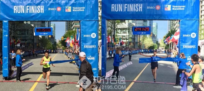 【賽事】跑圈神鵰俠侶 川內優輝偕未婚妻水口侑子奪冠溫哥華