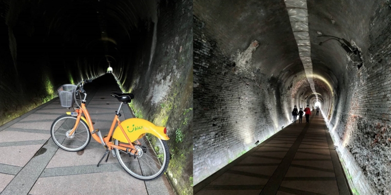 「五堵舊隧道單車道」於109年10月落成啟用,受到許多民眾的喜愛。 圖/IG網友BDPro便當教授授權 「五堵舊隧道單車道」於109年10月落成啟用,受到許多民眾的喜愛。 圖/IG網友BDPro便當教授授權