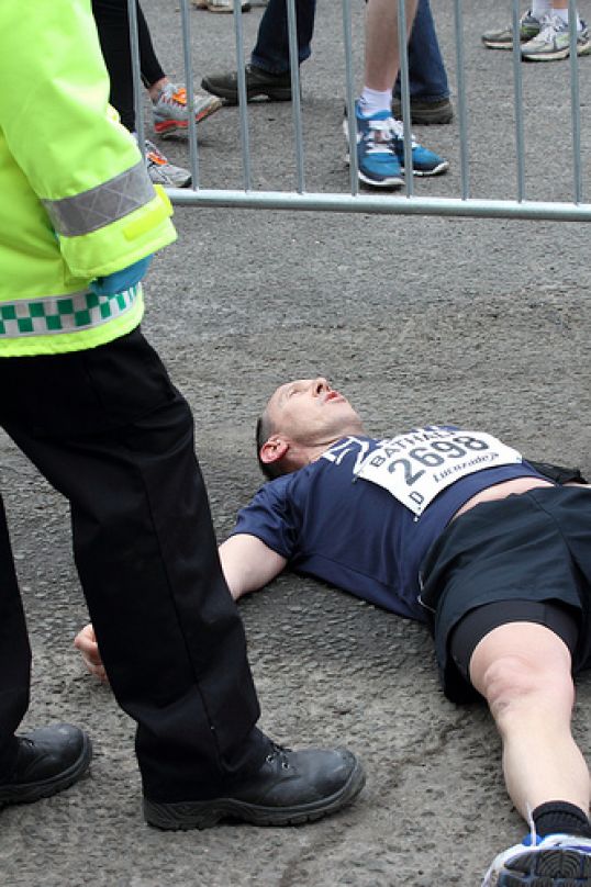 小辞典[12] 撞墙, hitting the wall, bonk