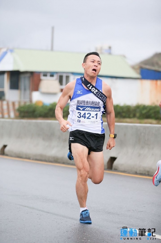 (第二棒) / 李元正 5.1km_18:   (区间成绩第8)