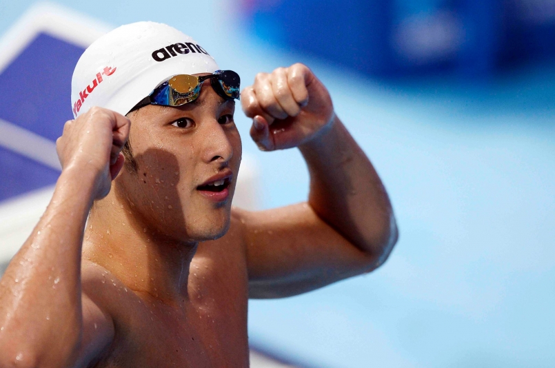 自由式,200 公尺混合式及400 公尺混合式(图片来源:濑户大也粉丝专页)