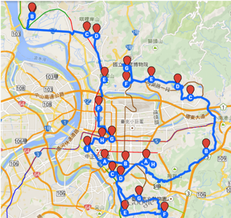 【TomTom跑步壯遊企劃】兩天一夜 台北市大學巡禮