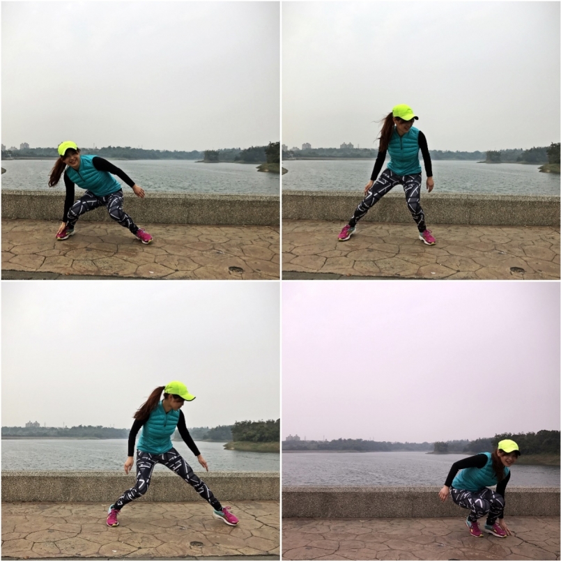 折返跑:横向移动的协调性(图片来源:queena)