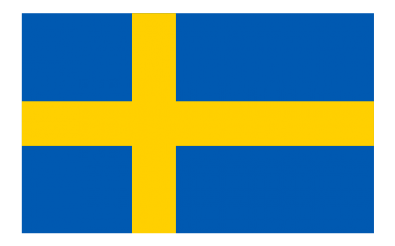 瑞典国旗(图片来源:维基百科)
