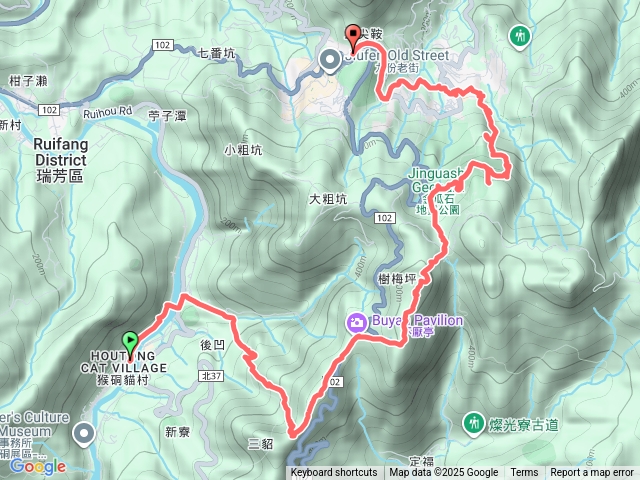 金字碑古道-不厭亭-牡丹山-金瓜石