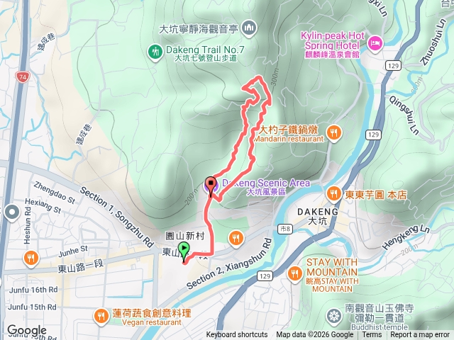 大坑9-1步道上十號步道下