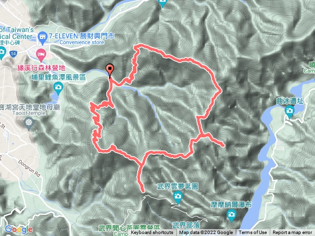 20220508 舊武界越山、橫屏山O型(+妹原山、武界山)