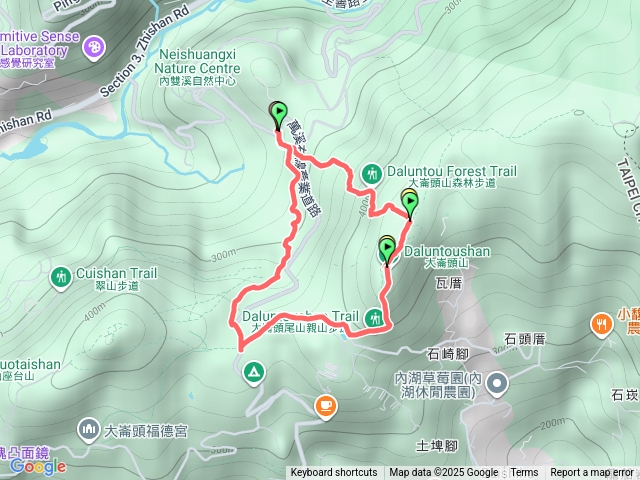 大崙頭山O型健走