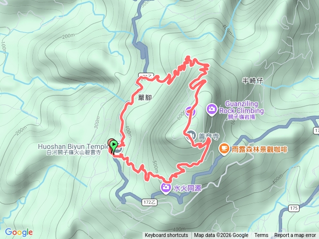 台南關子嶺枕頭山健行預覽圖