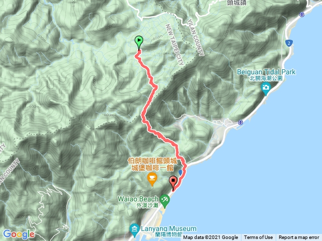 坪溪古道至外澳