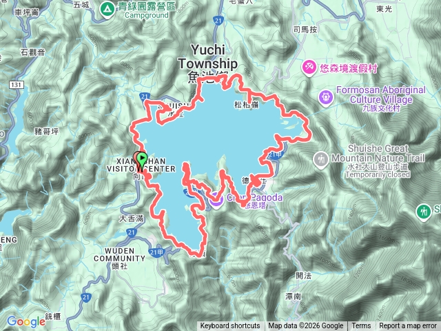 日月潭徒步環潭預覽圖