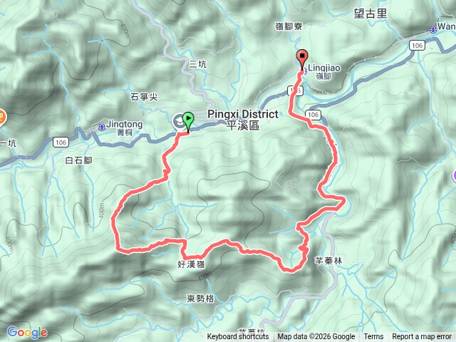 東勢格步道平溪至嶺腳預覽圖