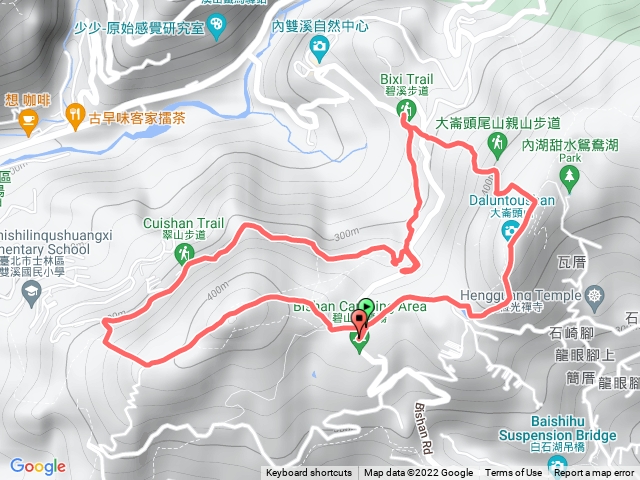 大崙頭尾山環狀步道健走
