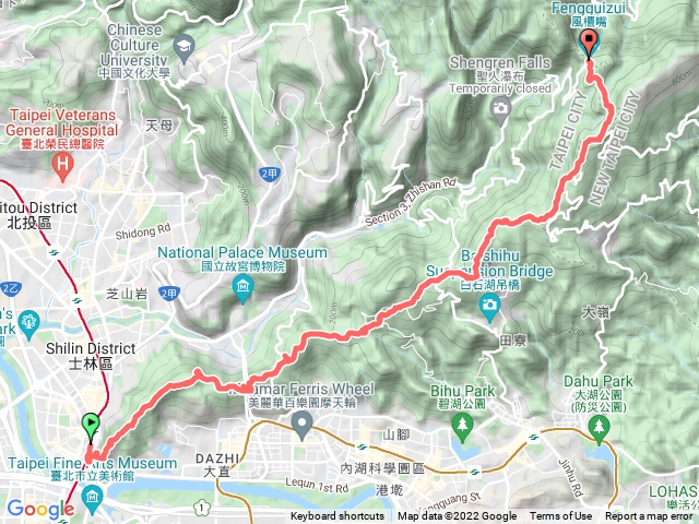 劍潭山～風櫃嘴