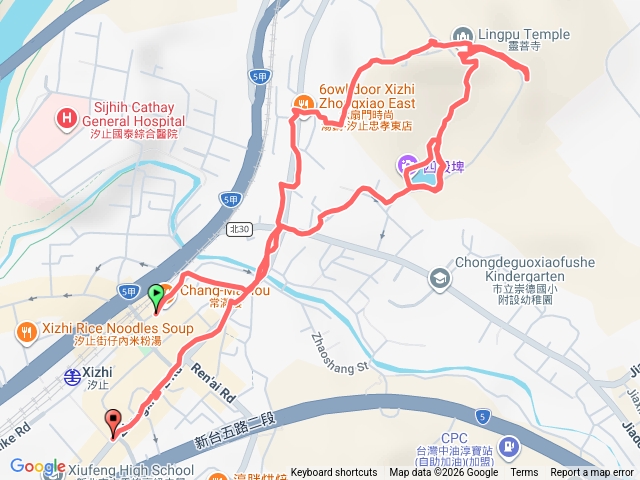 汐止四股埤_錦峰山