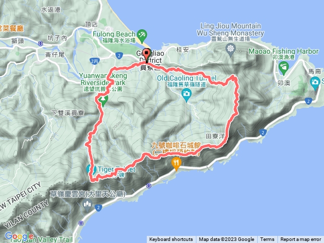 雪山尾稜+草嶺古道