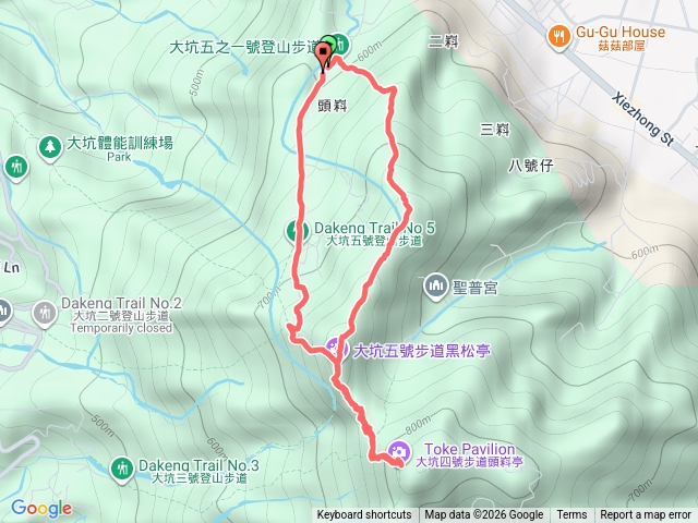 小百岳集起來大坑4號步道202602181749預覽圖