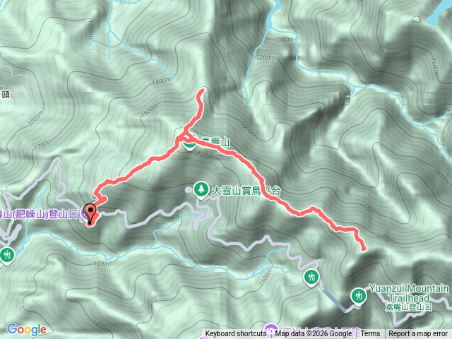 鳶嘴西稜+大崠山預覽圖