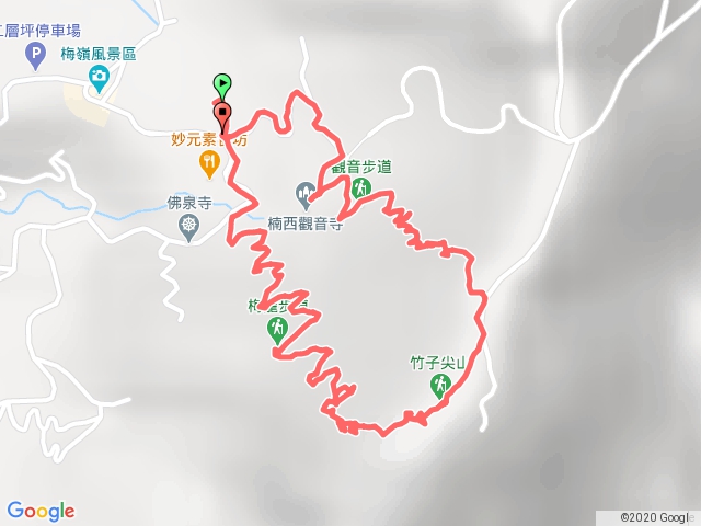 小百岳竹子尖山