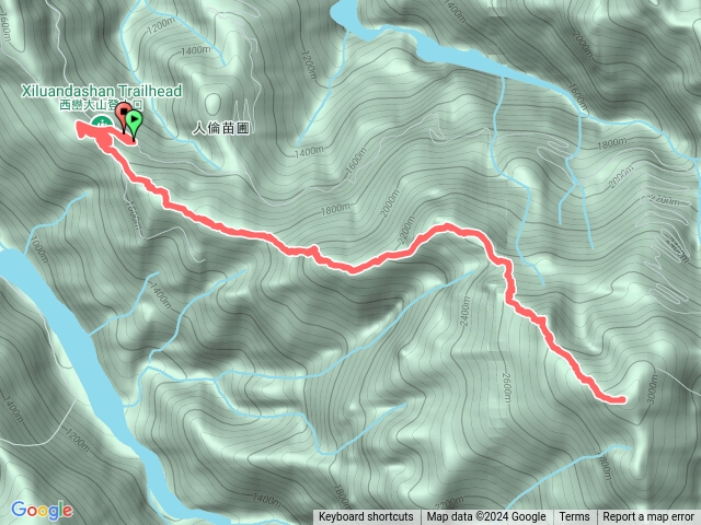 西巒大山（從人倫工作站起登）預覽圖