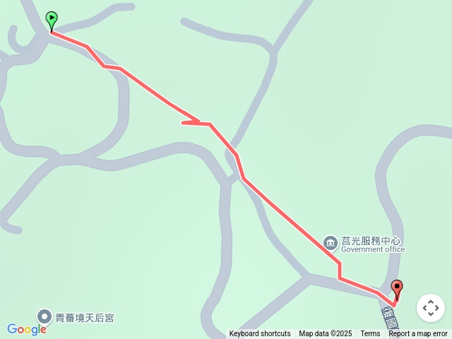 馬祖西莒_有容路（綠色隧道）