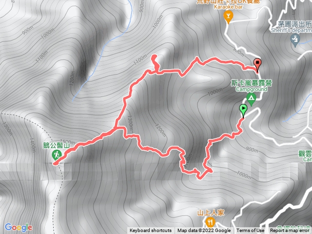 鵝公髻山步道