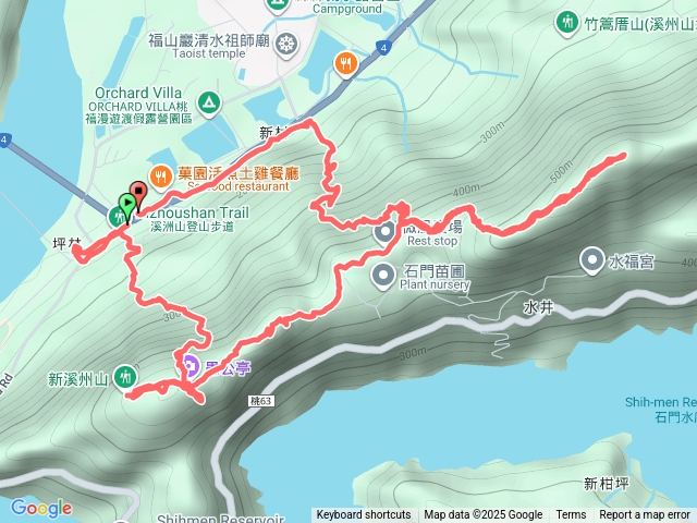 溪洲山登山步道