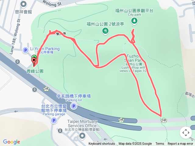福州山步道(青峰公園上小 P 型)
