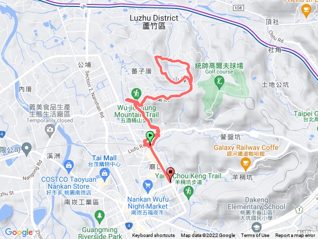 南天宮 > 五酒桶山 > 山海之路 ( 小環山也會鐵腿)