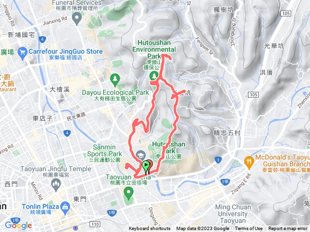 虎頭山、環保公園、王公坑山