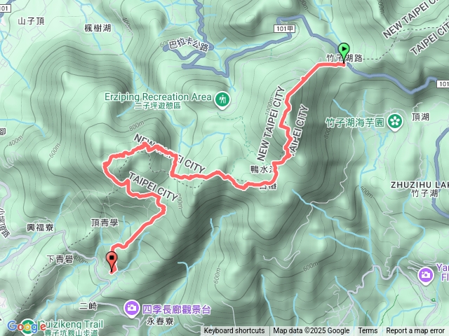 大屯山五連峰+面山山下清天宮