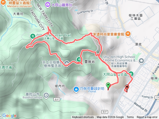 樹林大同山青龍嶺