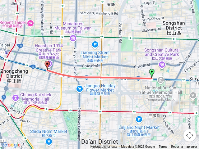 台北大巨蛋到華山文創園區